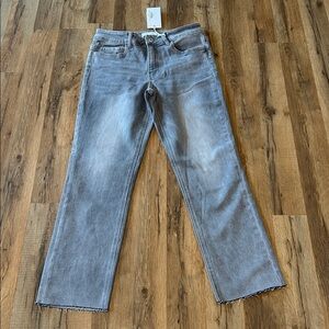 VERVET WOMENS COURNEY DENIM GREY GRETCHEN JEANS  Sz 30 NEW